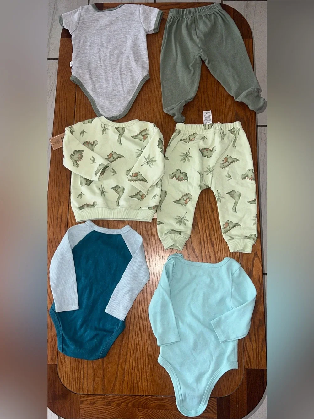 12pc Baby Boy Clothes Bundle 6-9M | Disney, Kit + Pearl, Chickpea